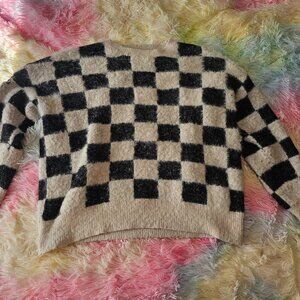 Warm wool over-sized sweater